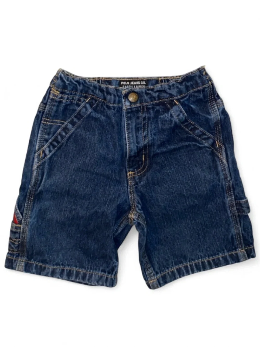 Polo by Ralph Lauren Navy Denim Kids Shorts